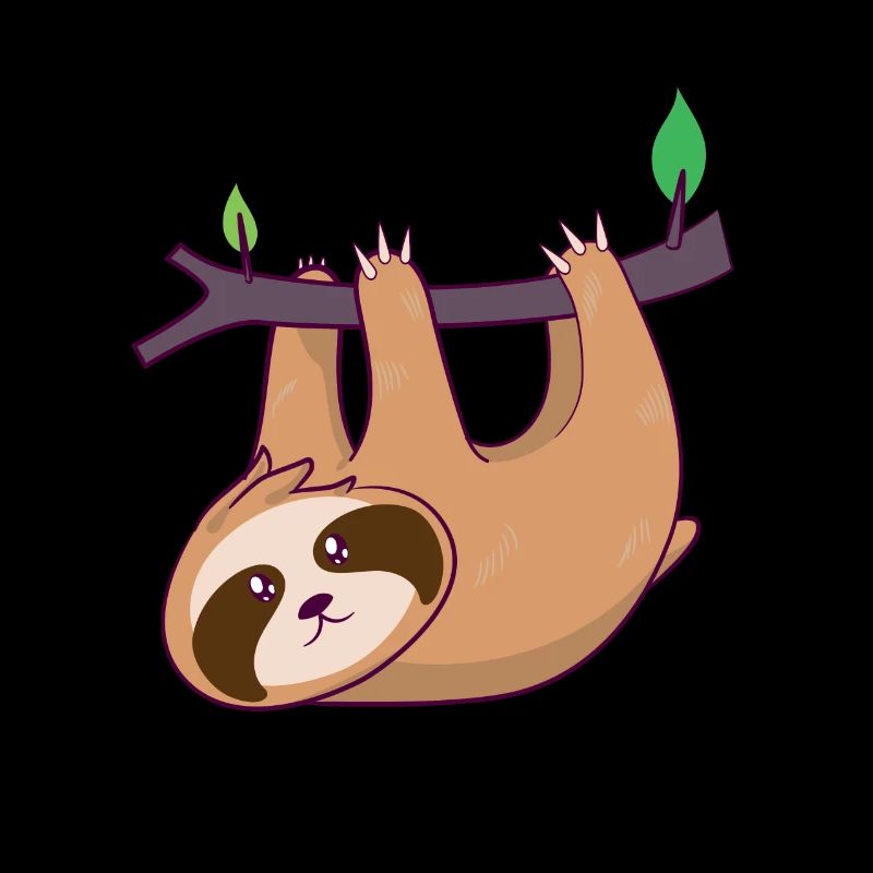 Sloth Sloth Sloth Chill Relax