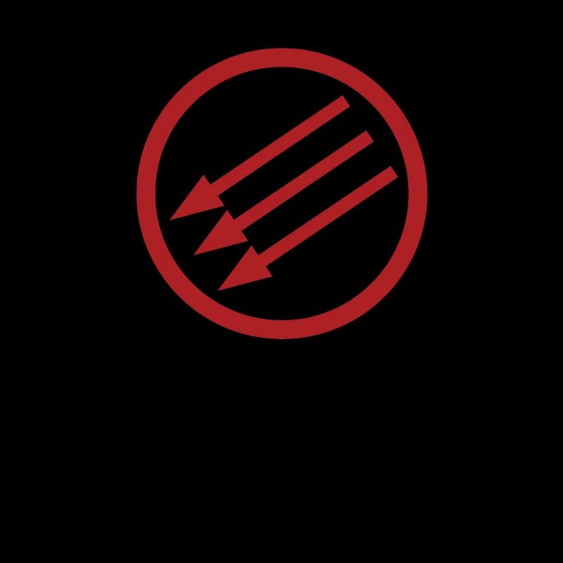 Three arrows Iron Front Antifascism Antifa