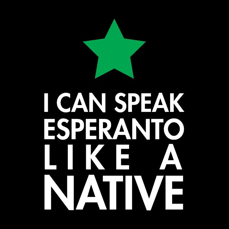 Esperanto Sprache native sprechen Geschenkidee