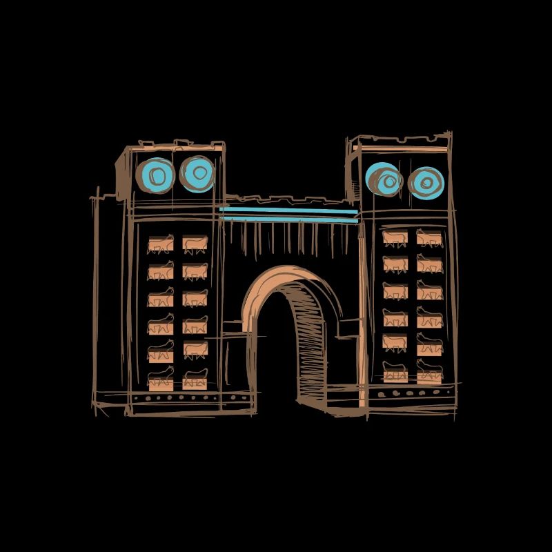 Ishtar Gate Babylon City Gate