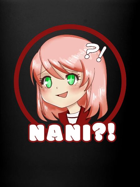 Anime fille disant nani
