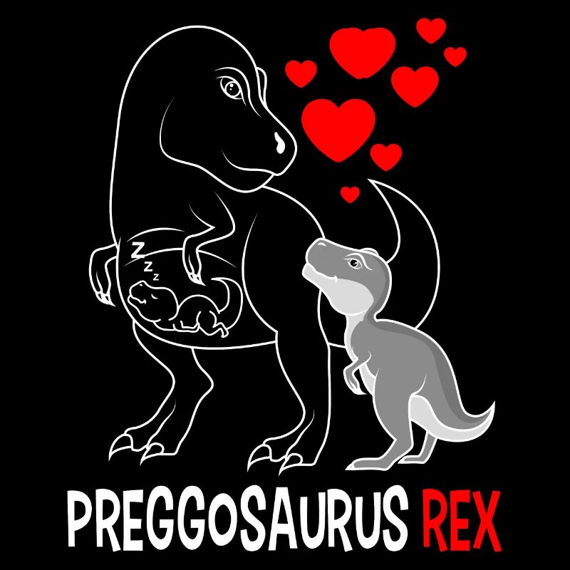 Maman dinosaure de grossesse