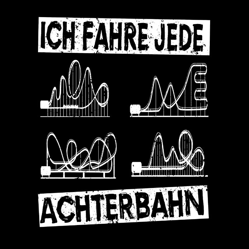 Achterbahn Rollercoaster Freizeitpark Geschenkidee