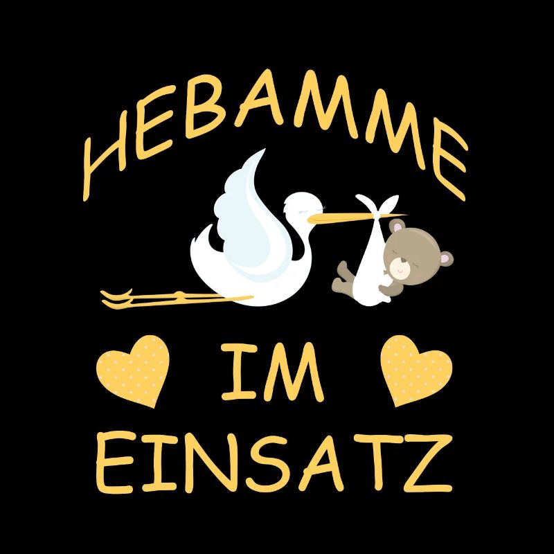 Hebamme im Einsatz