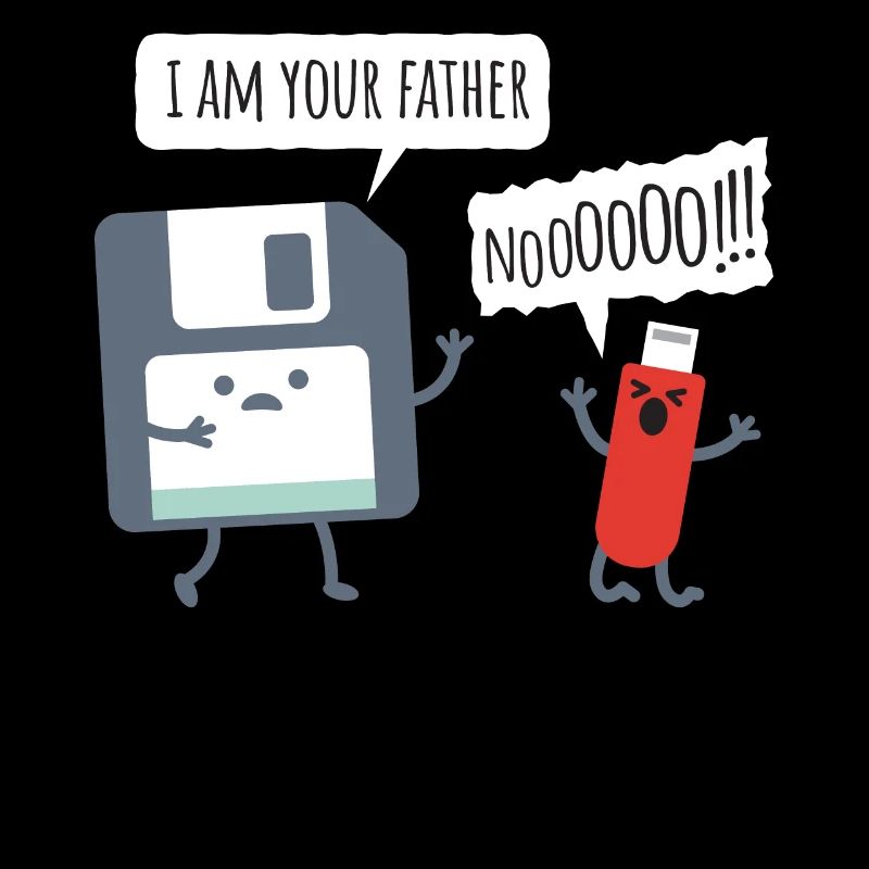 USB Floppy Disk - Nerd Geek Shirt