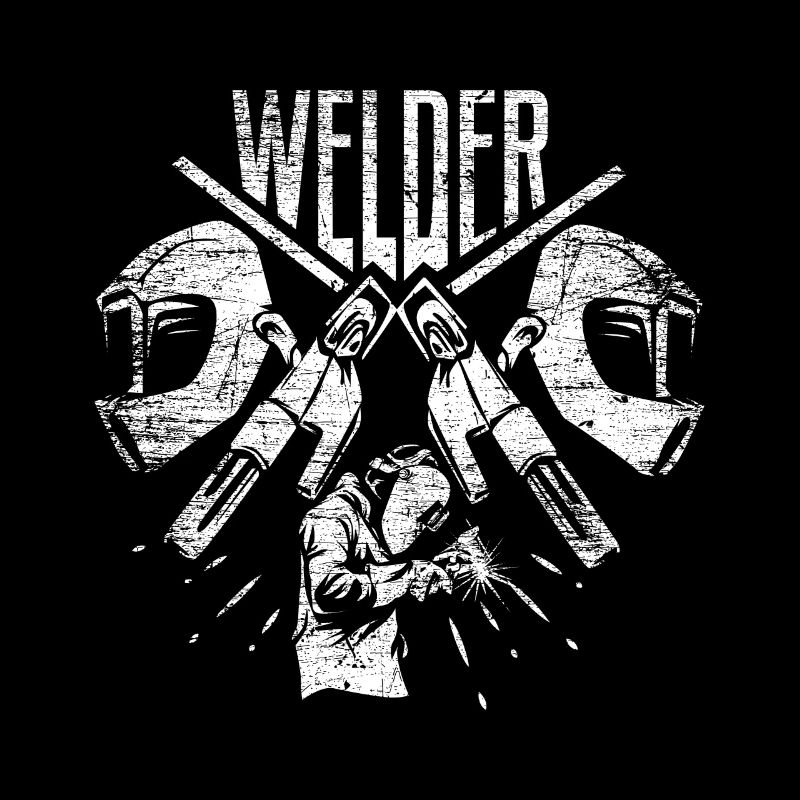 Welder welding