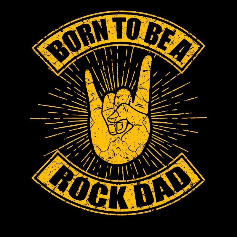 Rock Papa Rock and Roll Father's Day Gift