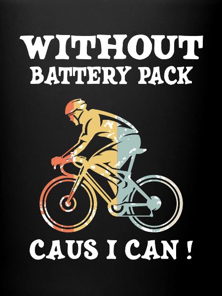 Retro MTB Rider Cyclist Burn Fat Cyclist