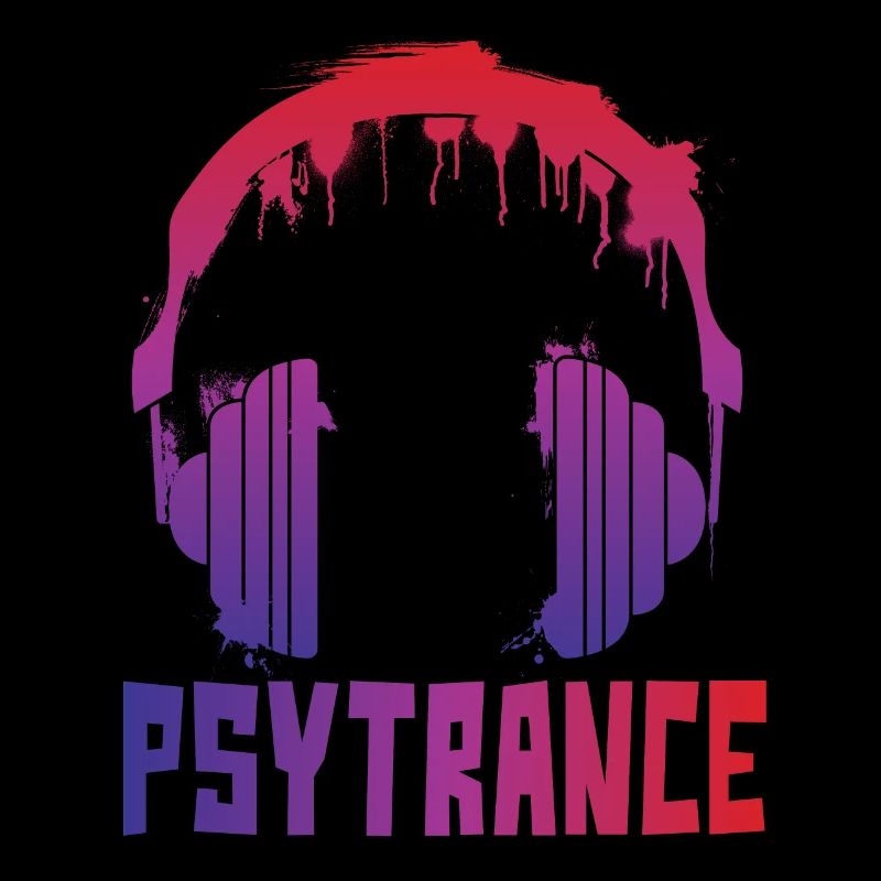 Psytrance Kopfhöhrer Psychedelisch Psytrance