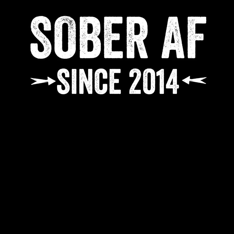 Sober AF 2014 - 6 Year sobriety Celebration