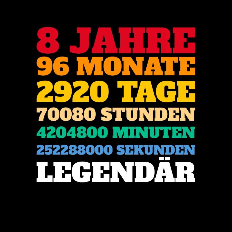 8. Geburtstag Geschenkidee Junge Mädchen