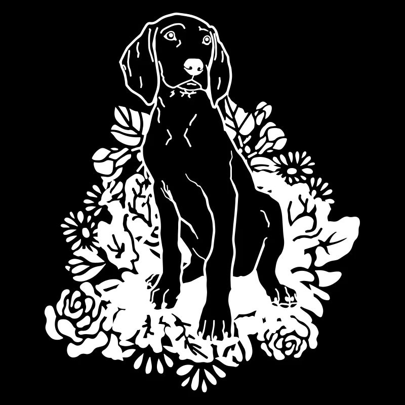 Fleur de chiot braque de Weimar - www.dog-power.nl ©