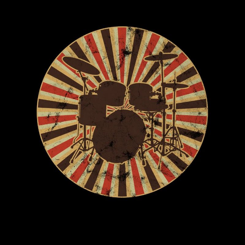 Drums Drummer Retro
