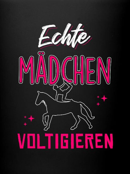 Echte Mädchen Voltigieren