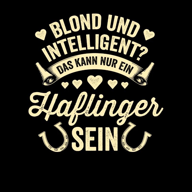Haffi Blond & Intelligent Reiten Mädchen Haflinger