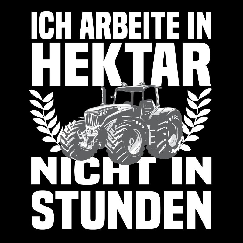 Landwirt Traktor Hektar Feld Acker Geschenk