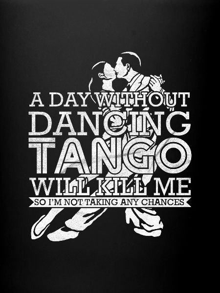 Dancing tango