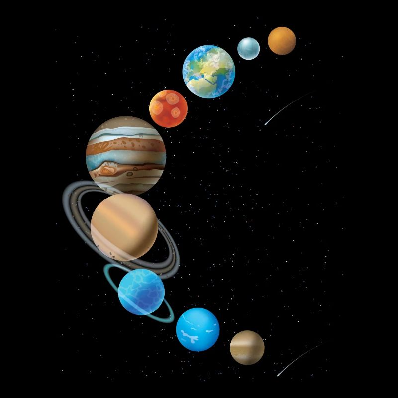 Solar System In Sickle Shape