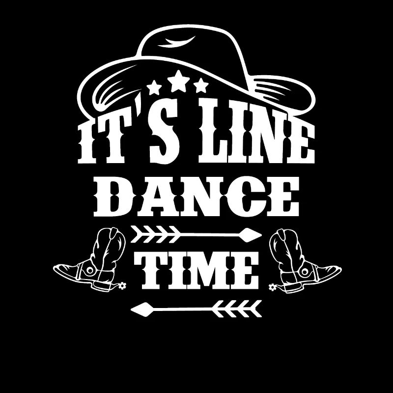 Line dance cowboy hat - line dance group