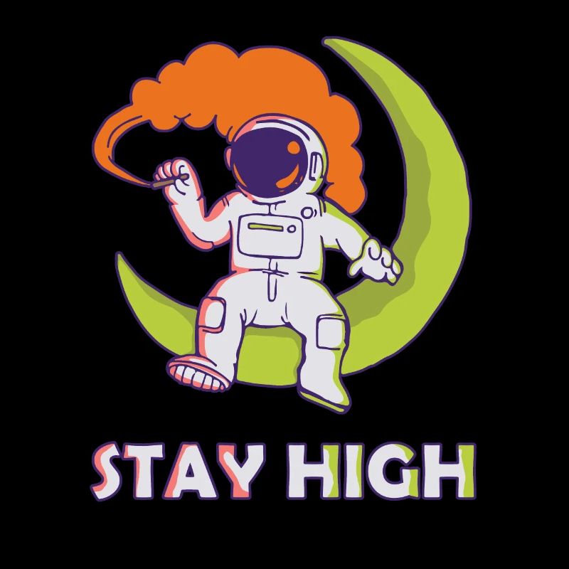 Stay High | Stoner Kiffer Marihuana Geschenk