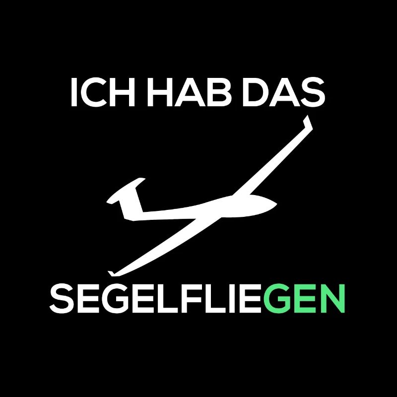 segelflieGEN spruch lustig tshirt geschenk witzig