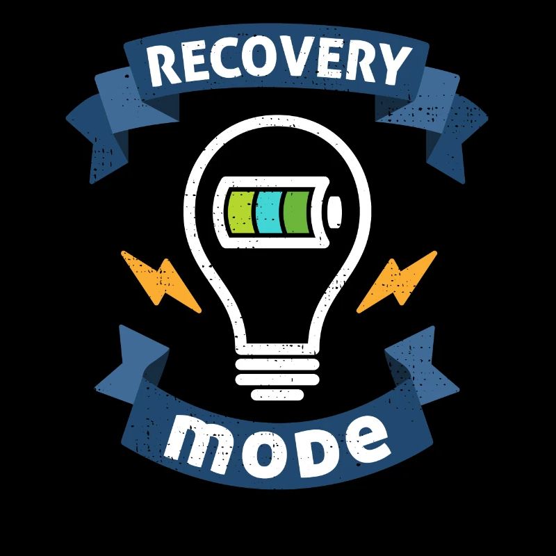 Get Well Soon Gift design Recovery Mode is On