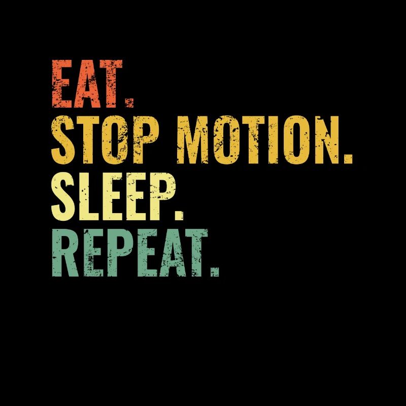Stop Motion Eat Sleep Répéter
