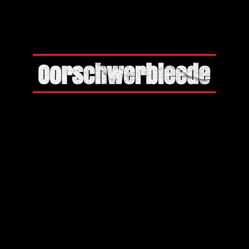 Oorschwerbleede blanc rétro