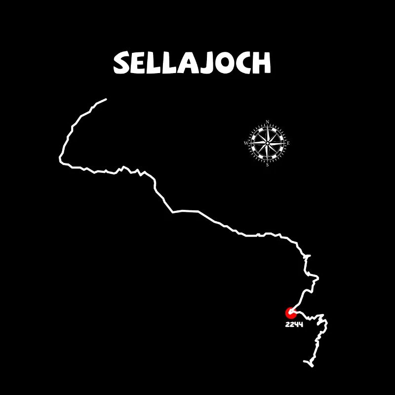 Sella Pass, Italian Passo Sella Serpentine