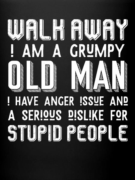 Grumpy Old Man - Grand-père