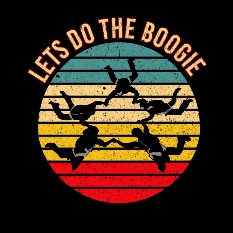 Parachutiste Skydiver Boogie