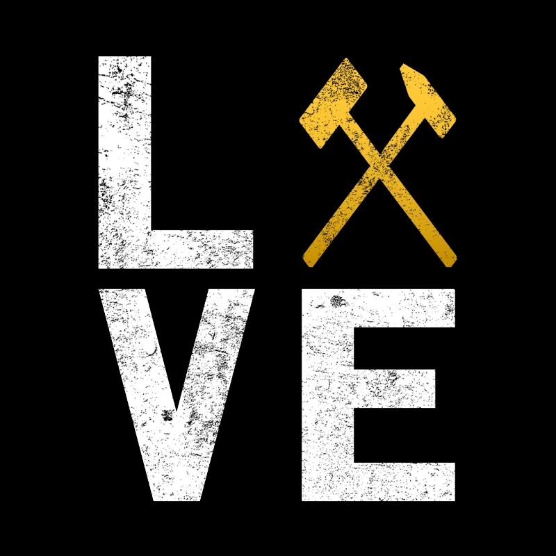 Miner mining mallets and irons