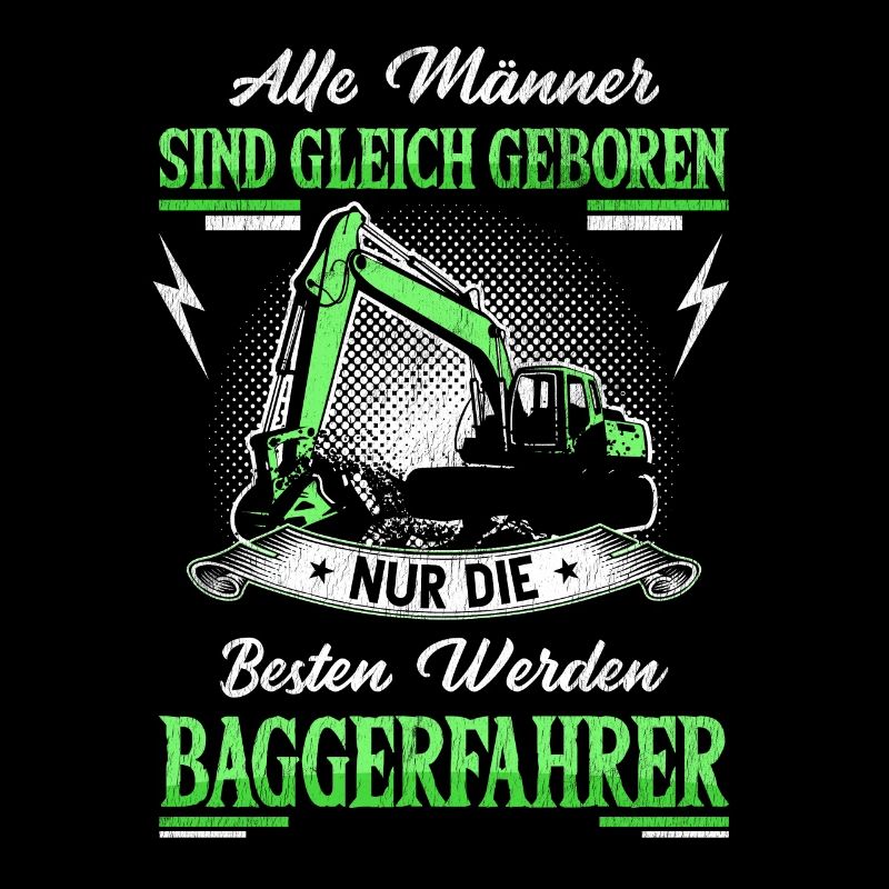 Baggerfahrer Geschenkidee