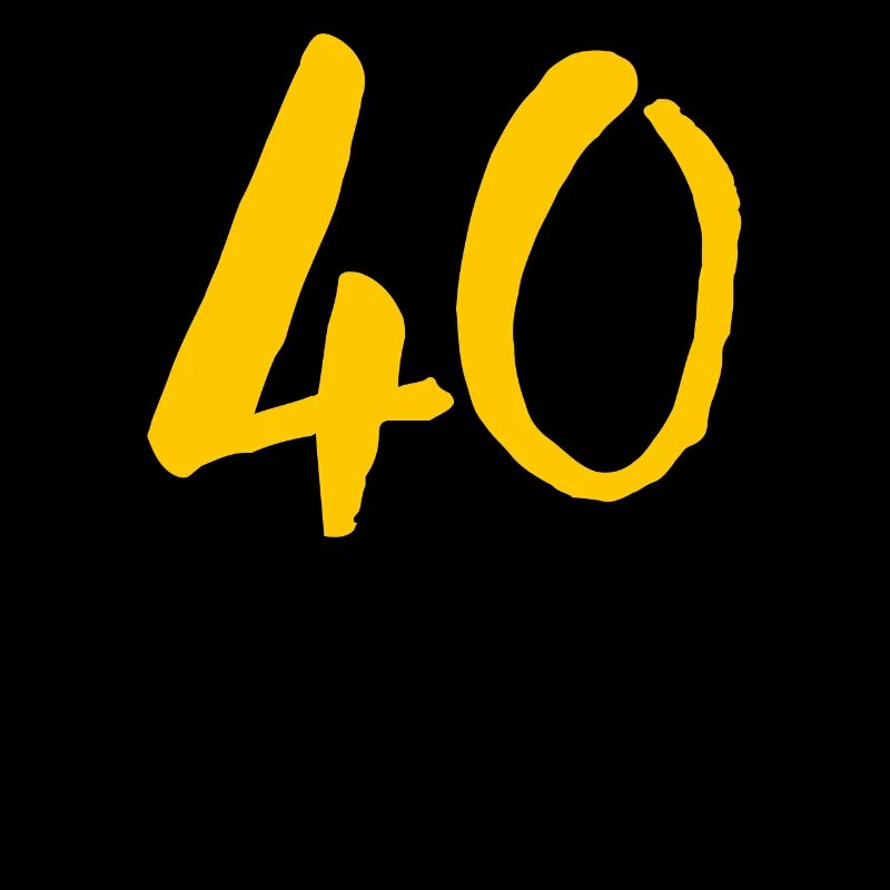 40 runder Geburtstag vierzig