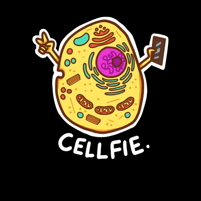 Cell-Fie Funny Science Biology