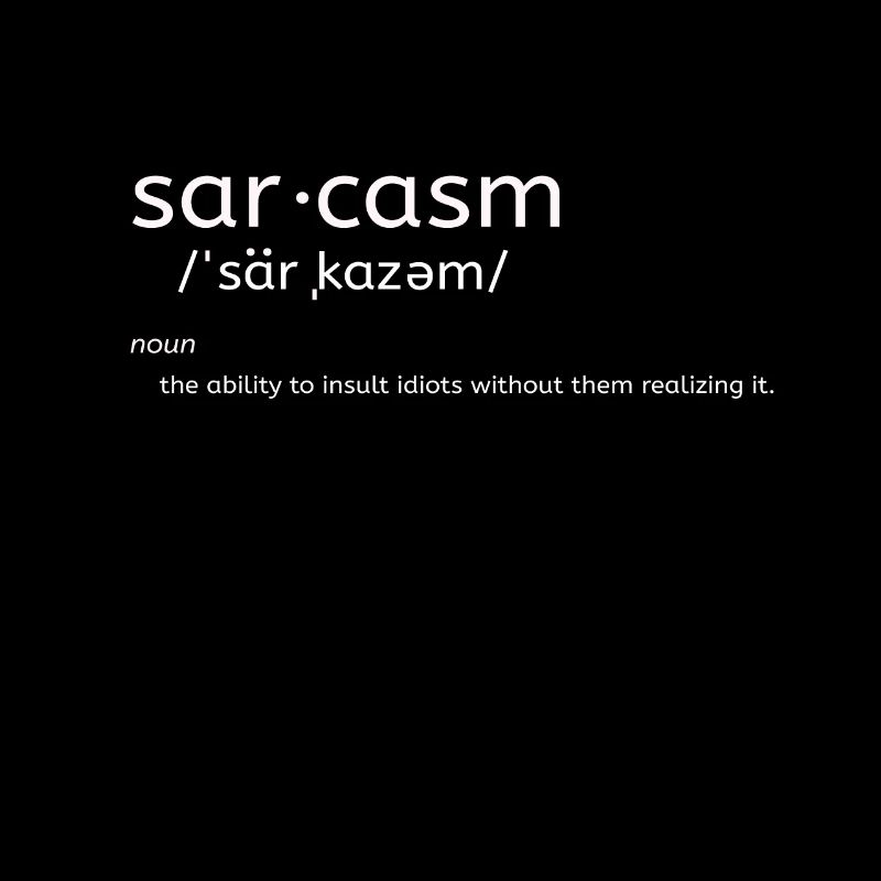 sarcasme