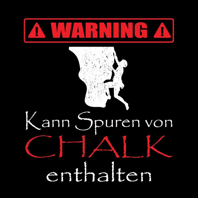 Kletterer Boulderer Klettern Chalk Magnesium