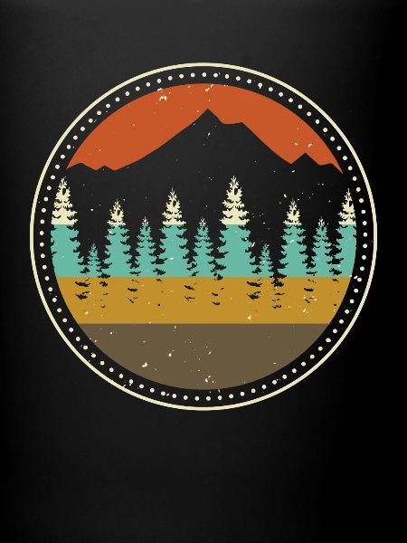 Mountains, forest