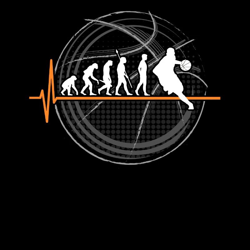 Joueur de basket-ball évolution