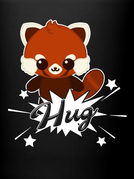Panda roux mignon