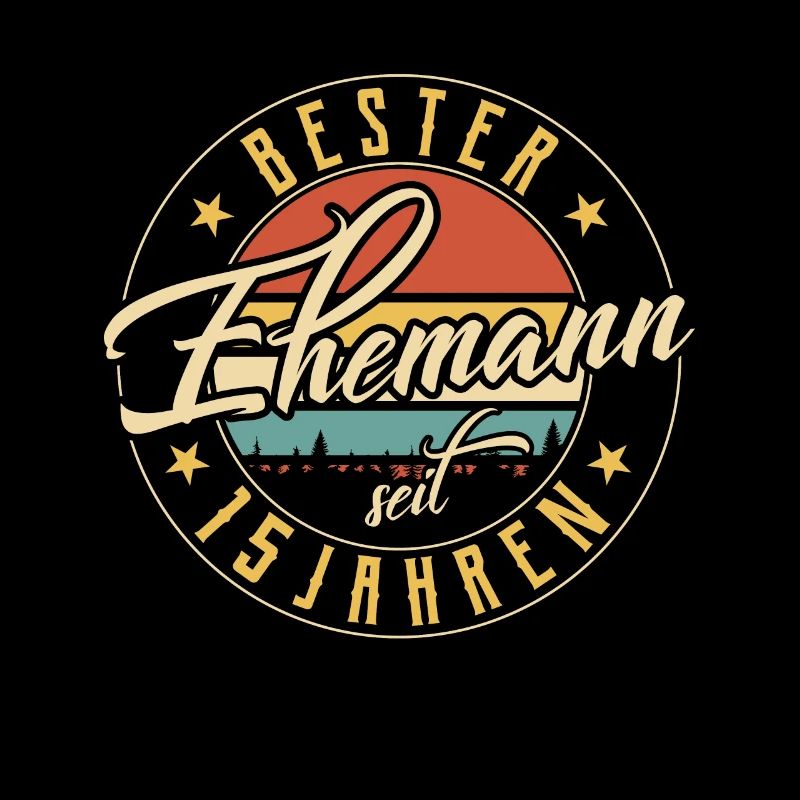 Bester Ehemann 15 Hochzeitstag Goldene Hochzeit