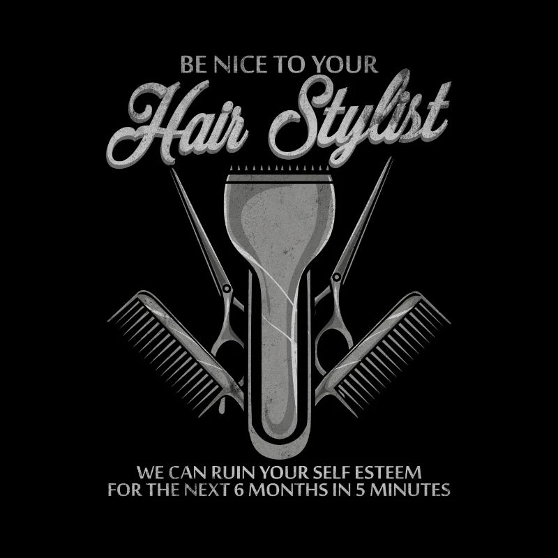 Coupe de cheveux de coiffeur