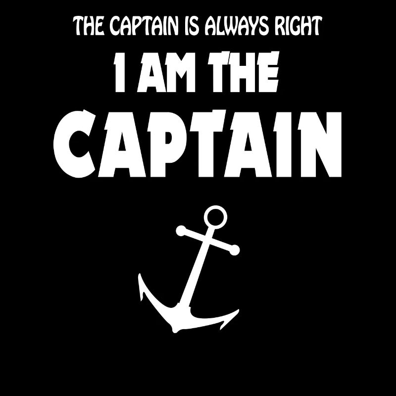 Le capitaine a toujours raison, je suis le capitaine Anker