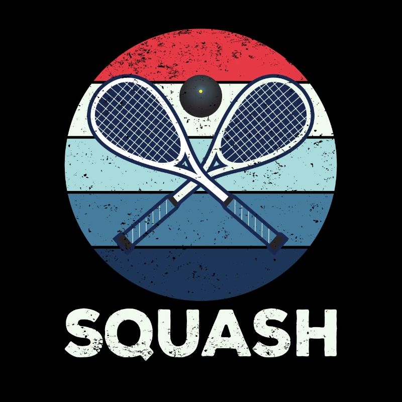 Squash retro squash racket