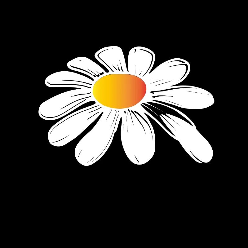let it bee daisy daisy flower motif
