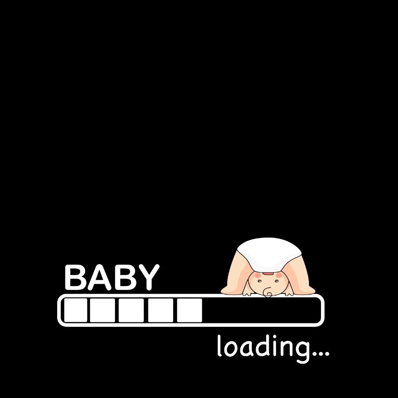 Dames Baby Loading... Cadeau Bébé Fille Enceinte