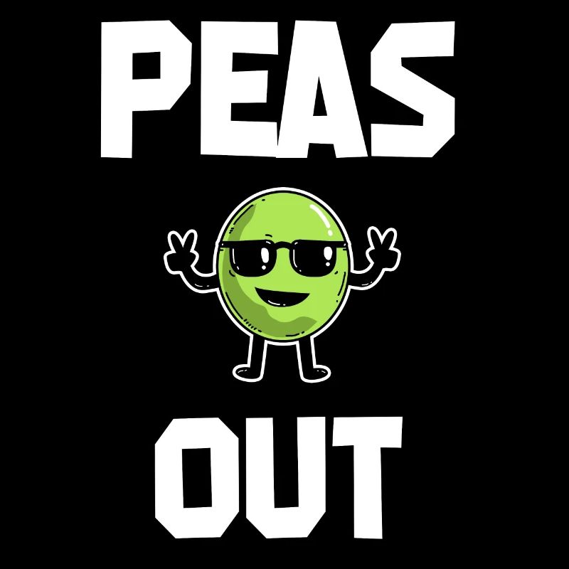Peas Out – Peace Cool Pea Pun