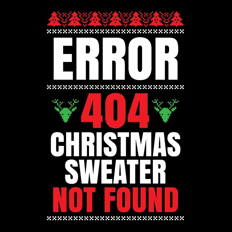 Erreur 404 - Pull de Noël introuvable