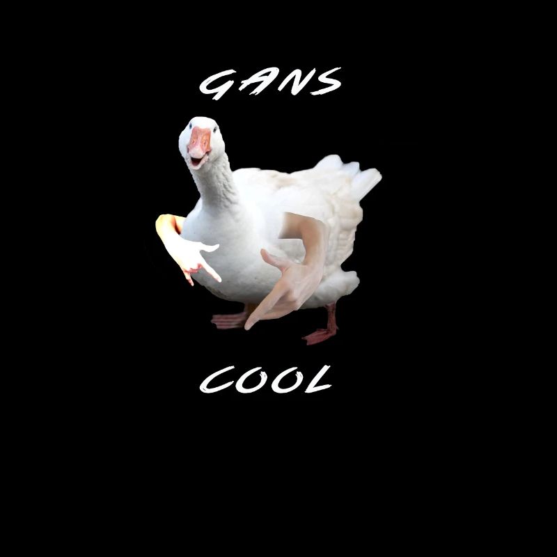 Oie cool, drôle de mème design