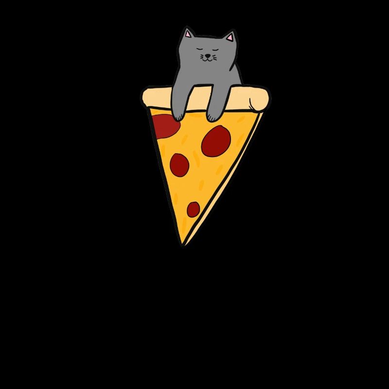 Pizza Lover, Cute Cat, Cat Lover